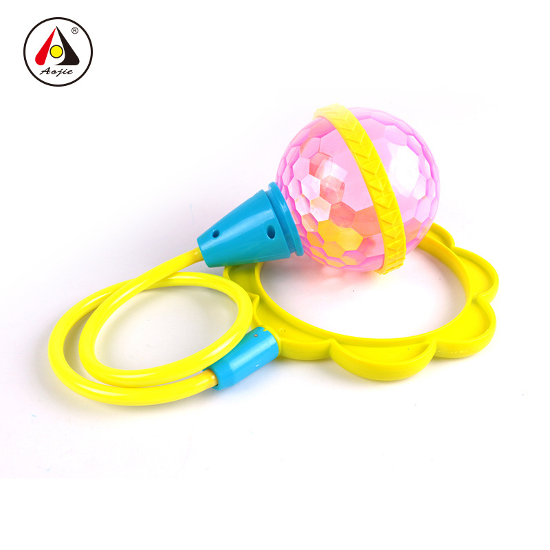 Flashing Swing jump Ball Sport toys kids light up Ankle skip ball