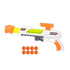 High quality plastic toy gun air popper gun soft bullet gun