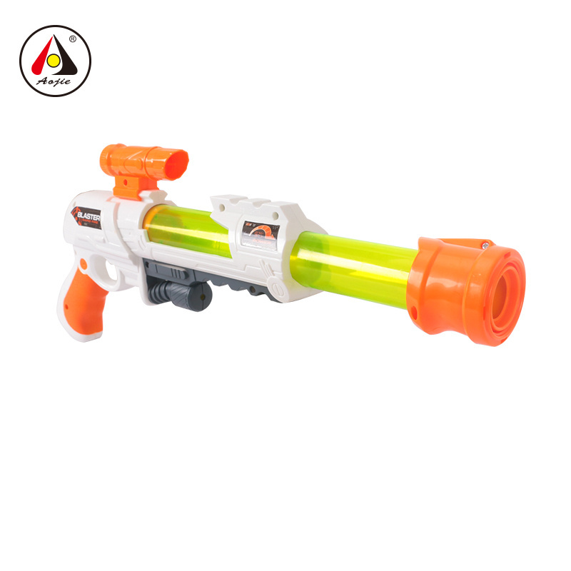 High quality plastic toy gun air popper gun soft bullet gun