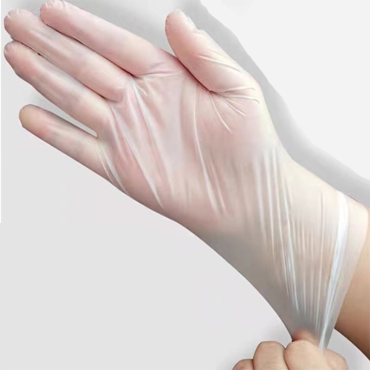 Plastic Food safe disposable TPE gloves for household cleaning use