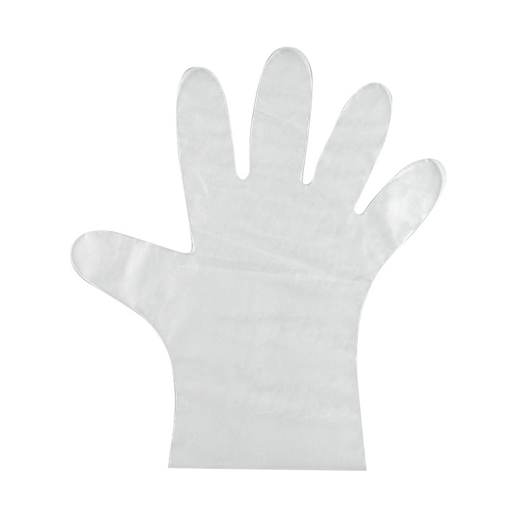 Plastic Food safe disposable TPE gloves for household cleaning use