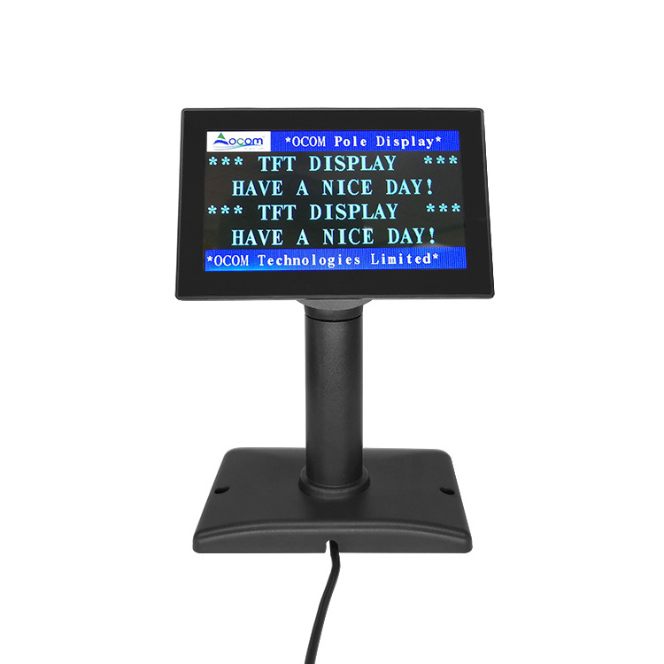 OEM USB Power 5 Inch LCD Screen Customer Display For Pos System