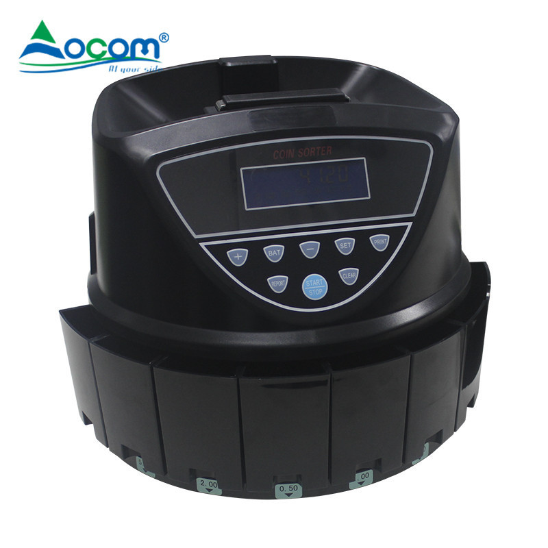 Cost Effective High Capacity High Sorting Speed Low Power Consumption Coin Sorter With Led Number Display