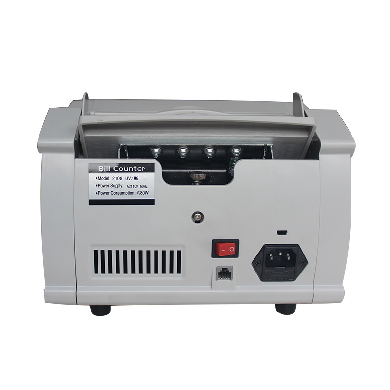 110 220V Intelligent Bill Money Counting Machine With LCD Display