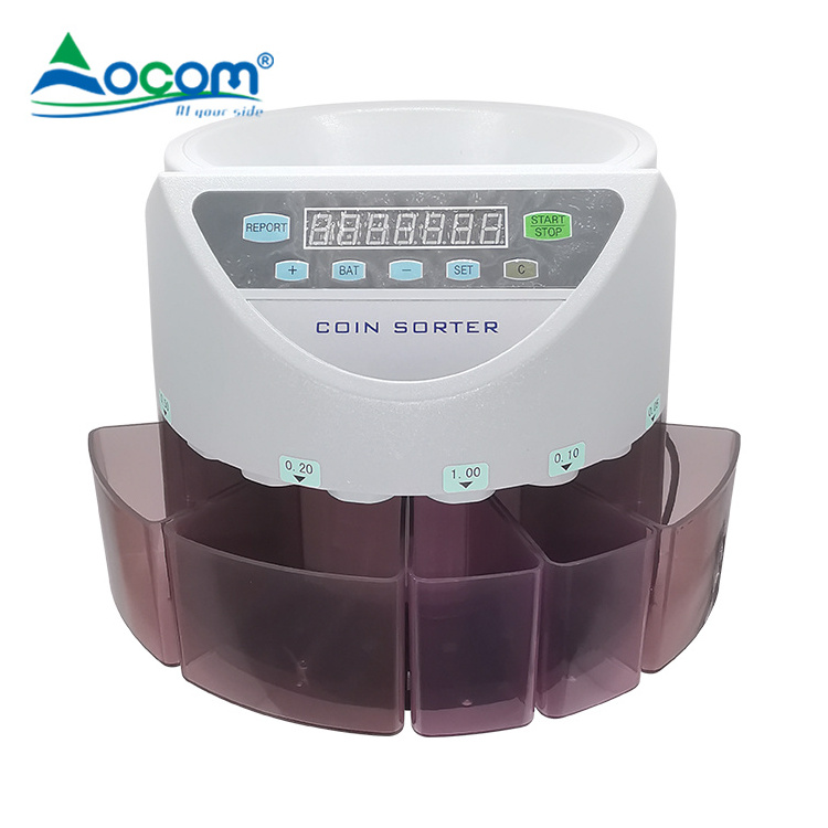 High Accuracy Coin Counter Sorter Coin Counting Machines