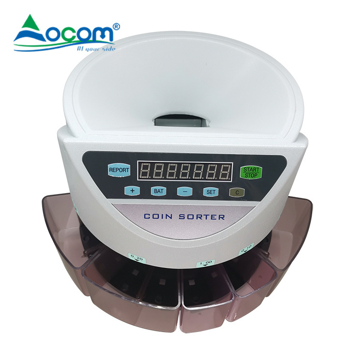 High Accuracy Coin Counter Sorter Coin Counting Machines