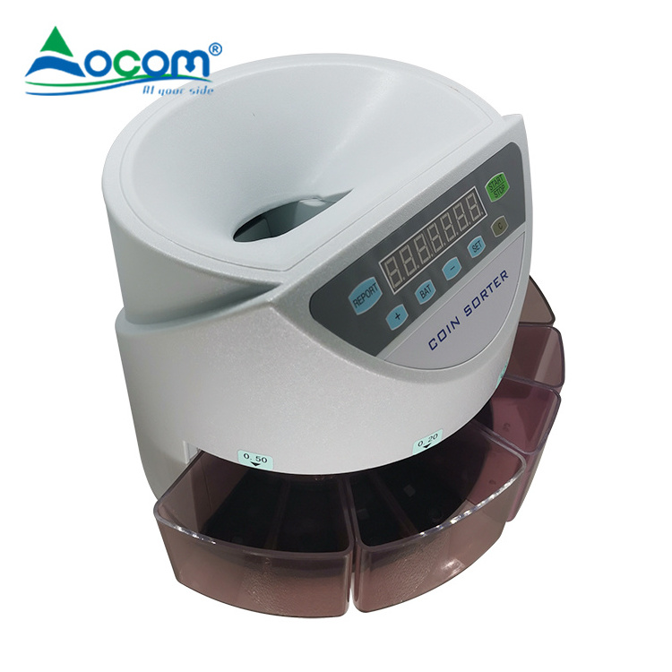 High Accuracy Coin Counter Sorter Coin Counting Machines