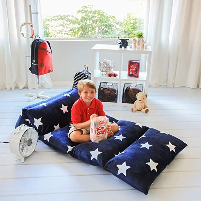 Wholesale Home Playing Games Reading Perfect Floor Recliner Pillow Kids Toddler Lounger Nap Mats