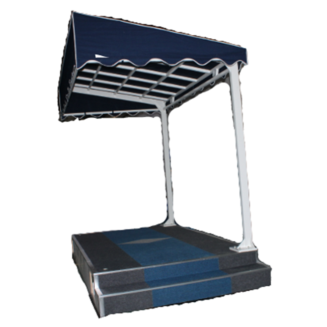 Hot sale portable cheap aluminum outdoor event poduim platform roof tent