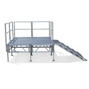 Outdoor mobile event wedding portable stage plywood platform aluminum stage