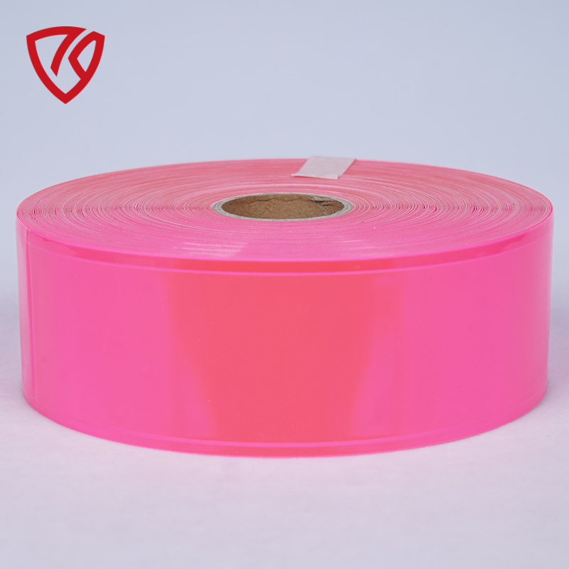 LX EN20471 Reflective Material Hi Vis Safety Warning Tape Reflective Vinyl Strip for Clothing Material