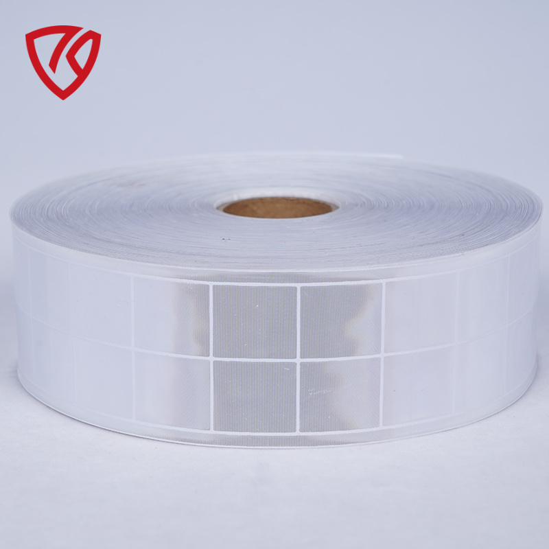 LX EN20471 Reflective Material Hi Vis Safety Warning Tape Reflective Vinyl Strip for Clothing Material