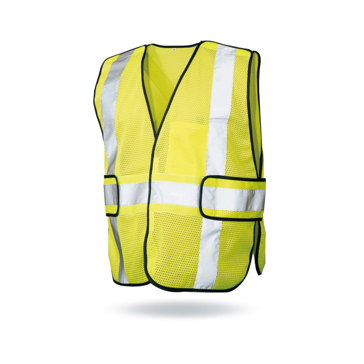 High Visibility Reflective Vest Class 2 Safety Construction Vests ANSI with multi- Pockets