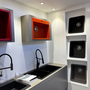 AOKE Factory Outlet Custom OEM&ODM | Kitchen sink | Granite Quartz sink