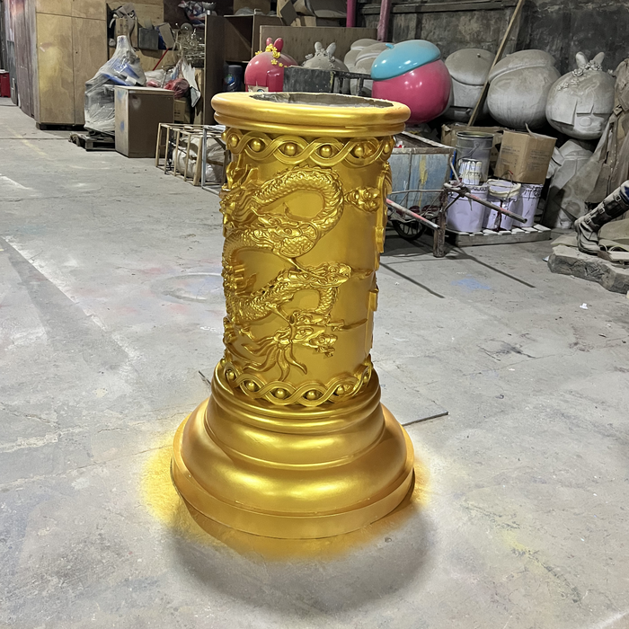 Customized made hot sale  fiberglass roman column sculpture statue for hotel or building