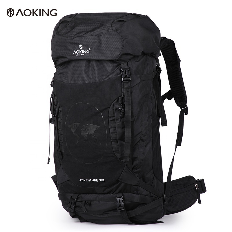 2023 hiking day backpack custom logo mountain bag backpack 70 liters backpack outdoor quality nylon