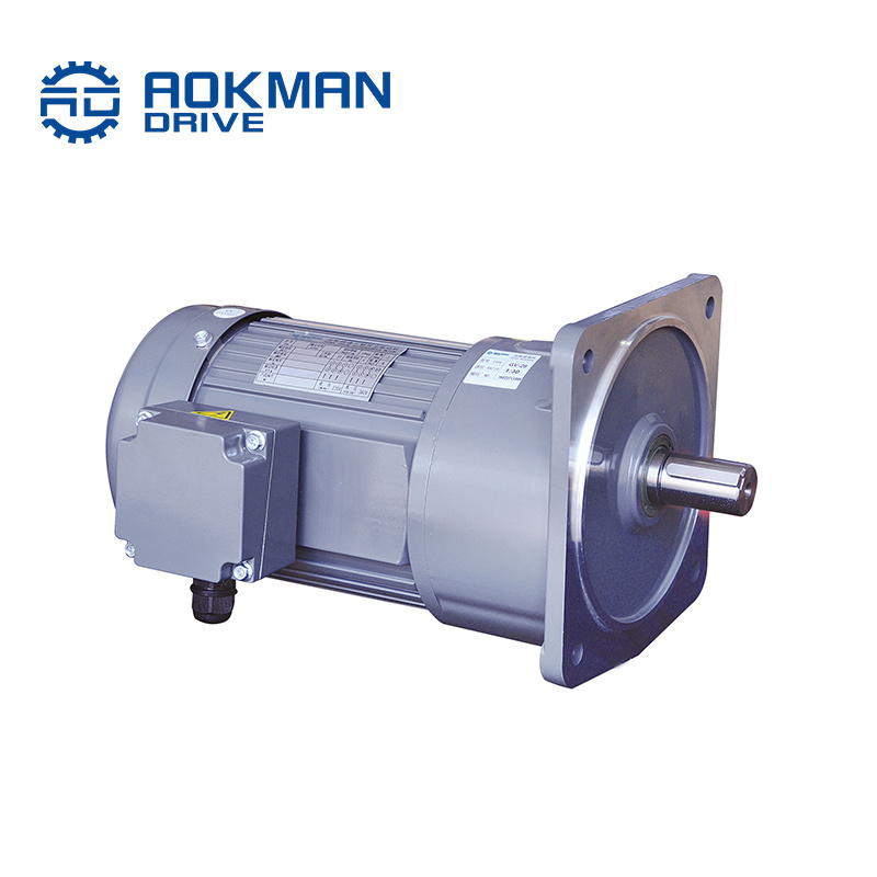 G Series helical GearMotor Industrial cast iron shaft mounted motor speed reducer gearbox for the belt conveyor