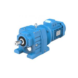 Aokman Drive transmission Helical inline gearbox reducer R series gear box motor gearbox