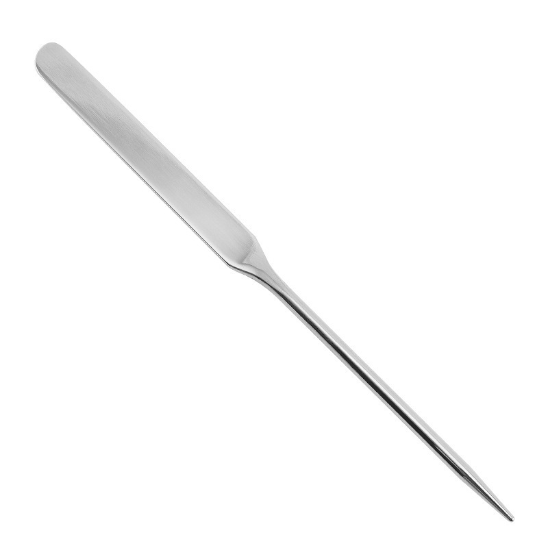 Hot Sale 420 Stainless Steel Makeup Spatula Foundation Mix Stirring Tool Rod Cosmetic Spatula