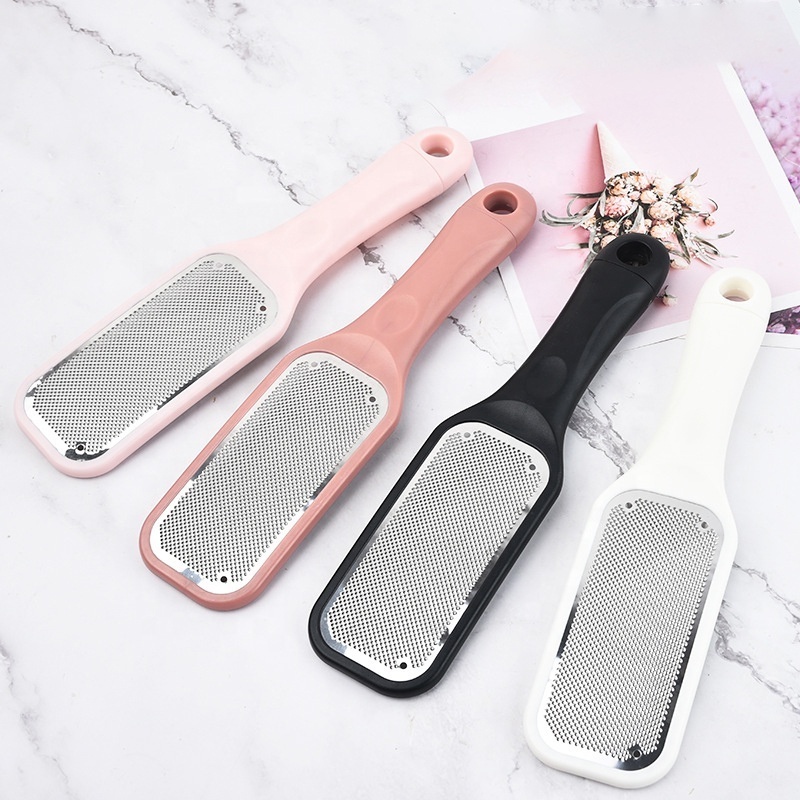 Classic Skin Dry Heel Foot Rasp Pedicure Metal Callus Remover Black Stainless Steel Foot File