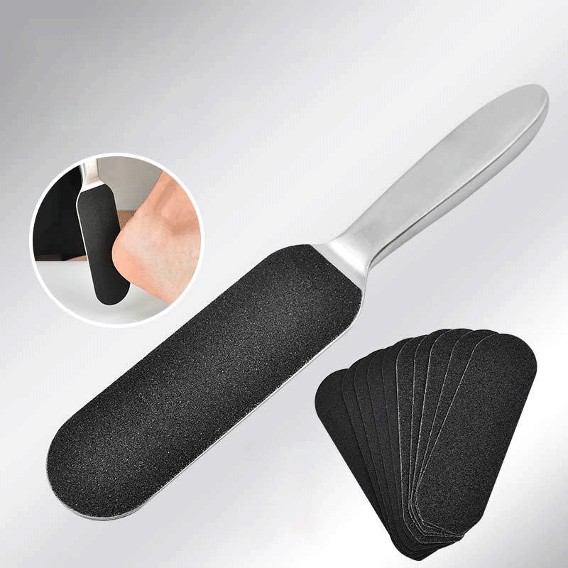 Hot Sale Foot File Pedicure Salon Sanding Paper Replaceable Foot File Care Dead Skin Removal File