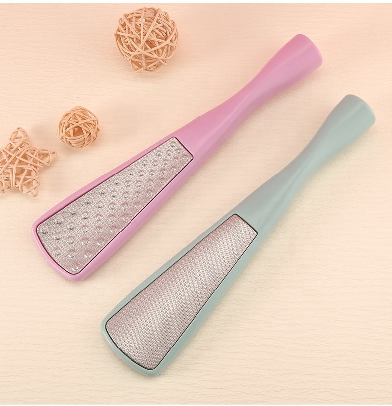 Purple Stainless Steel Good Quality Factory Dead Skin Hard Heel Removal Callous Cleaning Trimmer Foot File