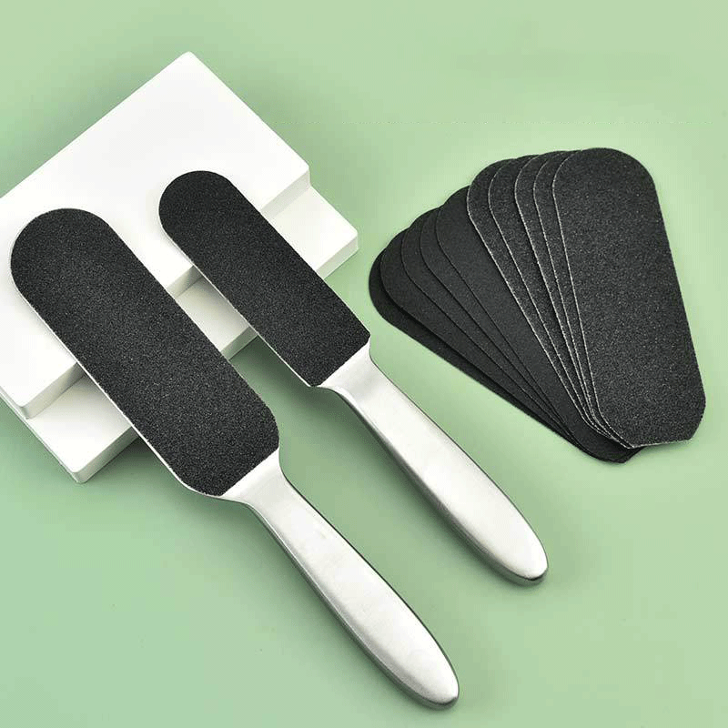 Hot Sale Foot File Pedicure Salon Sanding Paper Replaceable Foot File Care Dead Skin Removal File