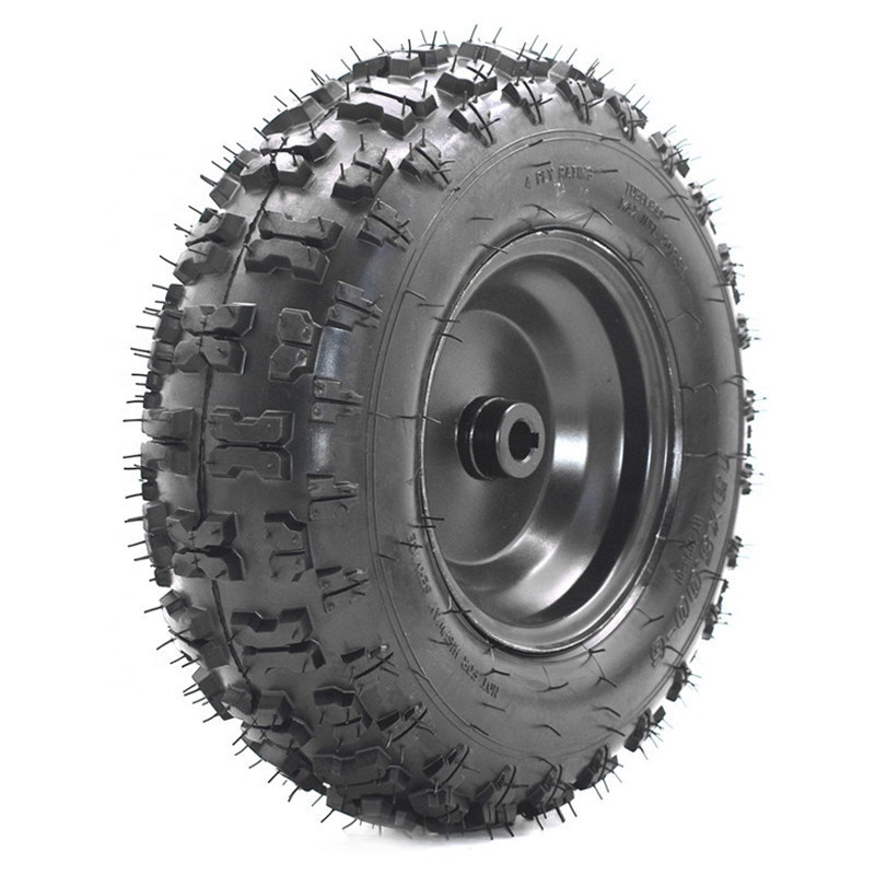 6 Inch Wheels 13X5.00-6 Tyre With Rim Fit For Mini Quad ATV Kid's Go Kart 47CC 49CC Engine Bike Snowplow Snowmobile Tires