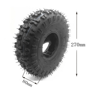 4.10/3.50-4 Mini ATV Quad Tyre 4.10-4 Tire with inner tube For Electric Scooter 47cc/49cc kid's Bike