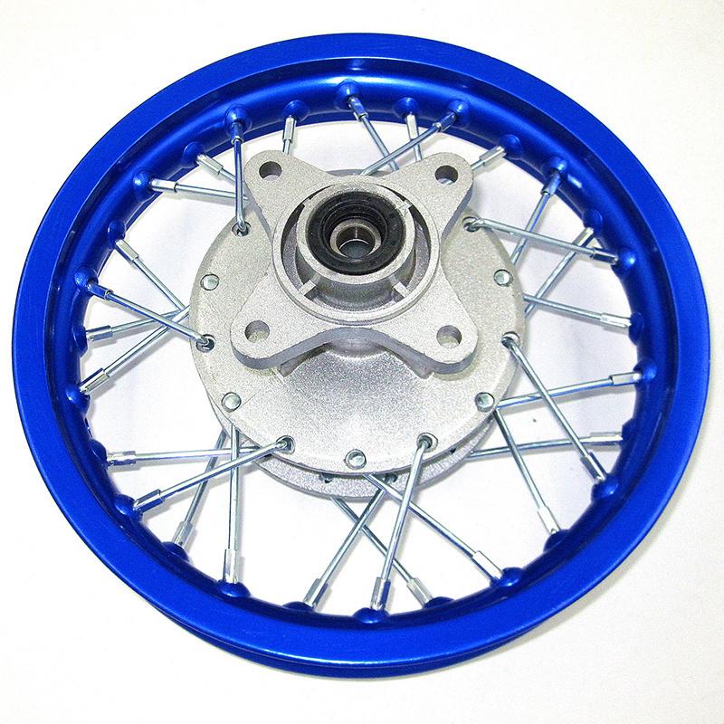 Rear 10 inch Steel Wheel 2.50-10 Tyres 28 Spoke Rims Drum Brake hub for CRF50 dirt pit bike motocross off road motorcycle