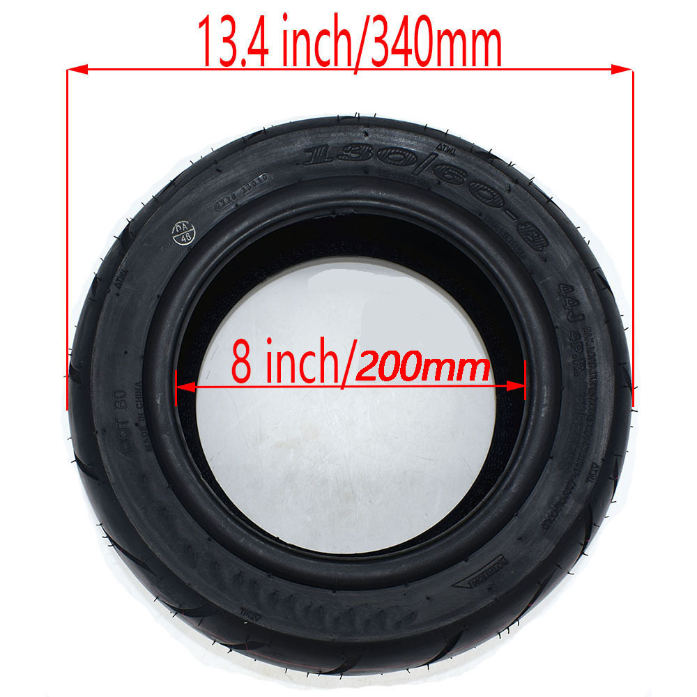 8 Inch 130/60-8 Tire Vacuum Tire 3.50-8 Tubeless For Mini Trail Bike monkey DAX Z50A Z50R Z50J Z110 Z125