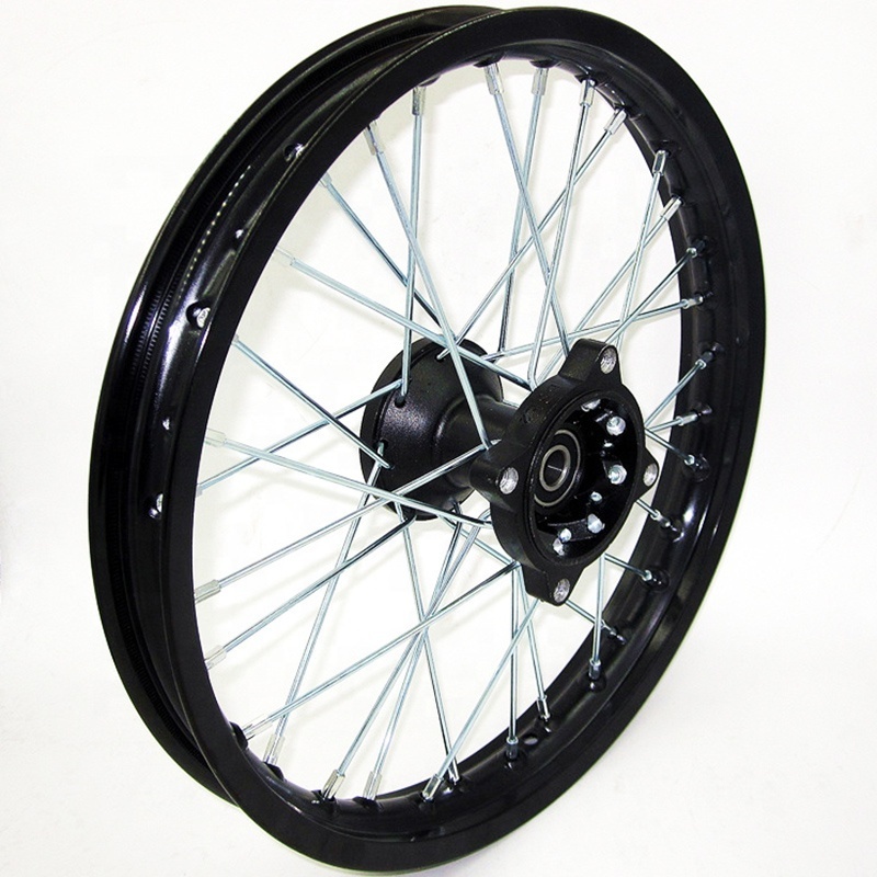 Motorcycle Rims 1.40-14 Front Wheel 14 Inch Rim For 50CC 70CC 90CC 110CC  Dirt Pit Bike Kid's Motocross Mini Racing Bike