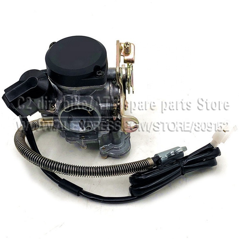 18mm GY6 50cc SCOOTER MOPED PD18J CVK CARBURETOR CARB 139QMB 139QMA ATV QUADS GO-KART BUGGY (PD18J)