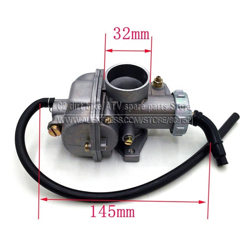 PZ20 20mm Motorcycle Carburetor Carb For 50cc 70cc 90cc 110cc 125cc 135 For Kazuma ATV Quad Go kart SUNL