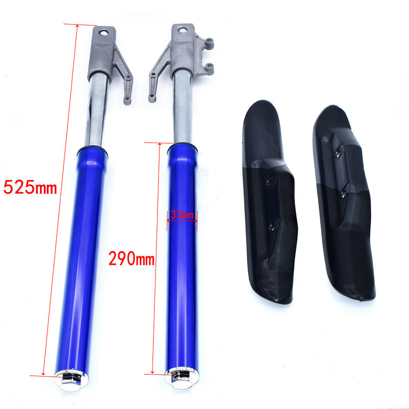 525MM Front Inverted Shock Absorption Fork With Protective Cover For Motocross Mini Dirt Pit Bike Small Apollo 47cc 49cc 50cc