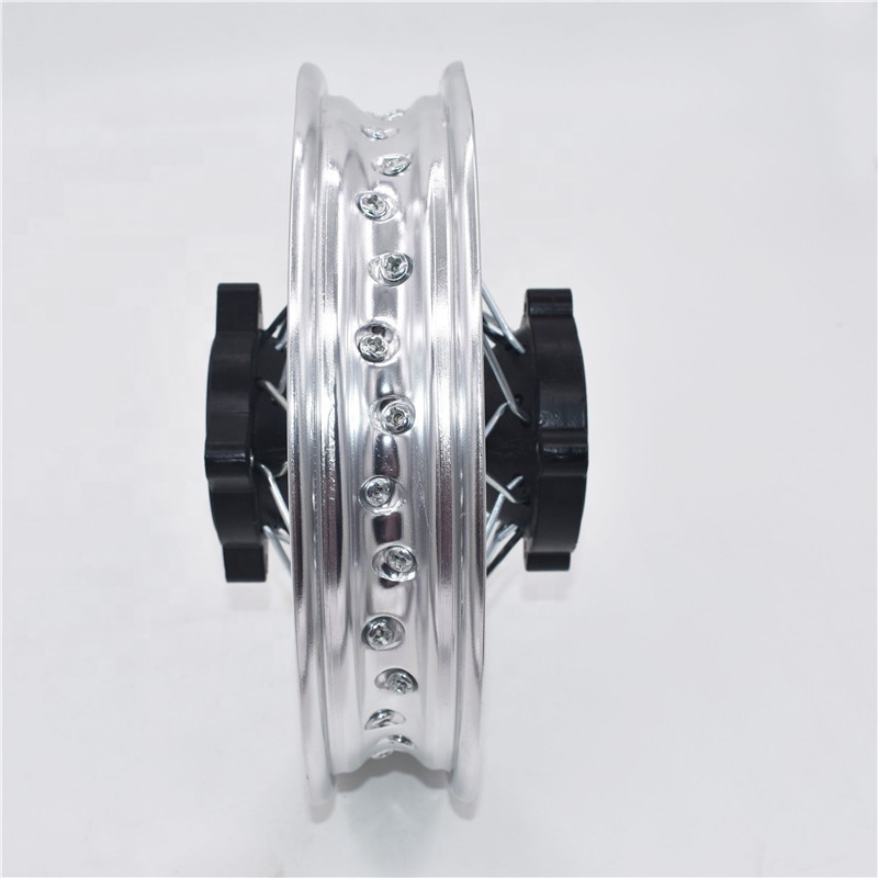 Motorcycle Rims 1.60-10 Rear Wheel 10 Inch Rim For 50CC 70CC 90CC 110CC Small Dirt Pit Bike Kid's Motocross Mini Racing Bike