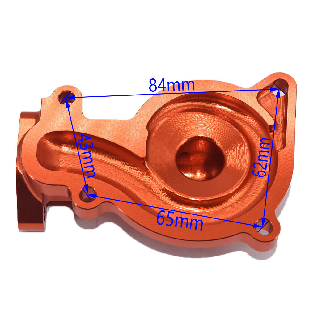 Billet Aluminum Engine Pump Cover Connect Set for ZONGSHEN NC250 NC 250CC Water Cooled Engine Kayo T6 K6 Motorcycle Dirt Bike