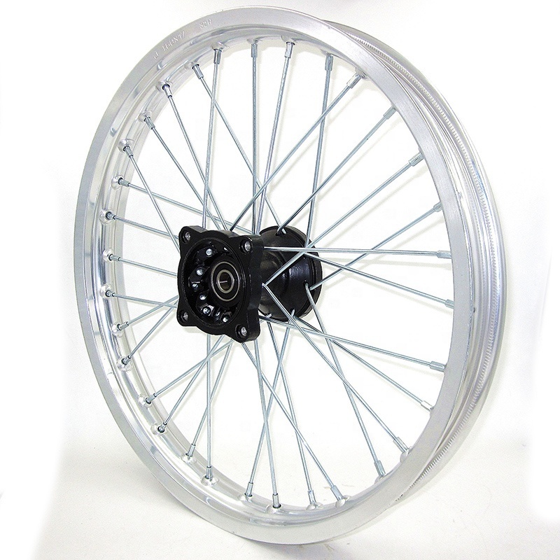 Motorcycle Rims 1.60-17 Front Wheel 17Inch Rim For 50CC 70CC 90CC 110CC  Dirt Pit Bike Kid's Motocross Mini Racing Bike