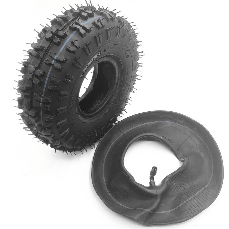 4.10/3.50-4 Mini ATV Quad Tyre 4.10-4 Tire with inner tube For Electric Scooter 47cc/49cc kid's Bike