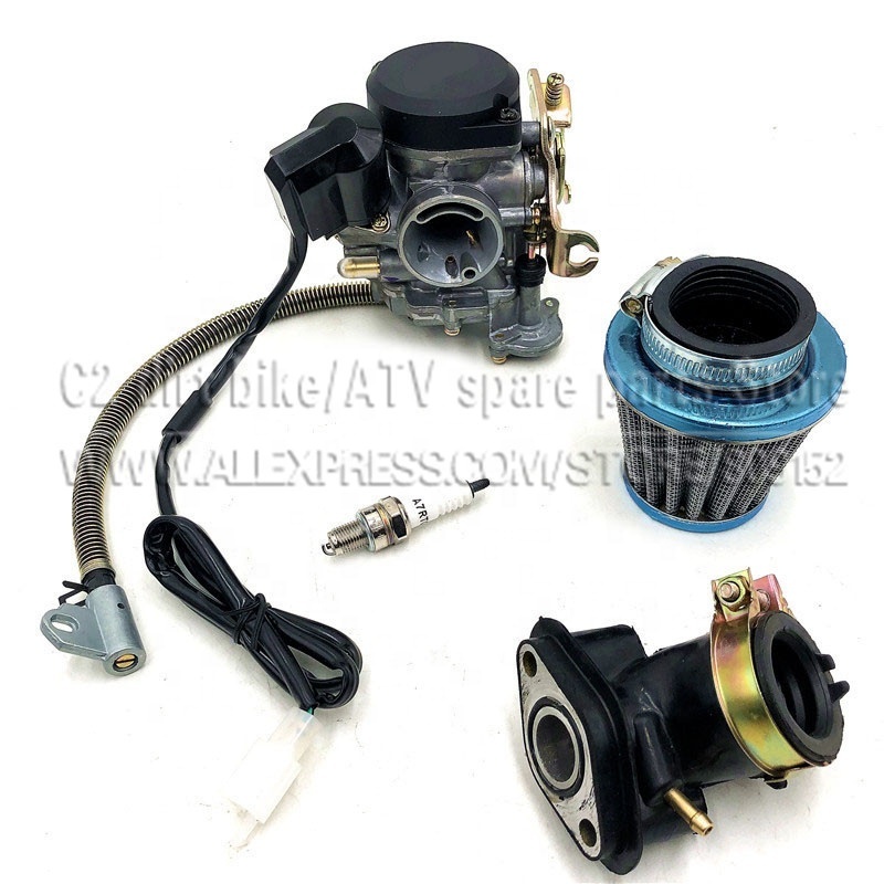 18mm GY6 50cc SCOOTER MOPED PD18J CVK CARBURETOR CARB 139QMB 139QMA ATV QUADS GO-KART BUGGY (PD18J)