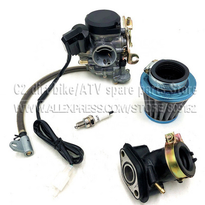 18mm GY6 50cc SCOOTER MOPED PD18J CVK CARBURETOR CARB 139QMB 139QMA ATV QUADS GO-KART BUGGY (PD18J)