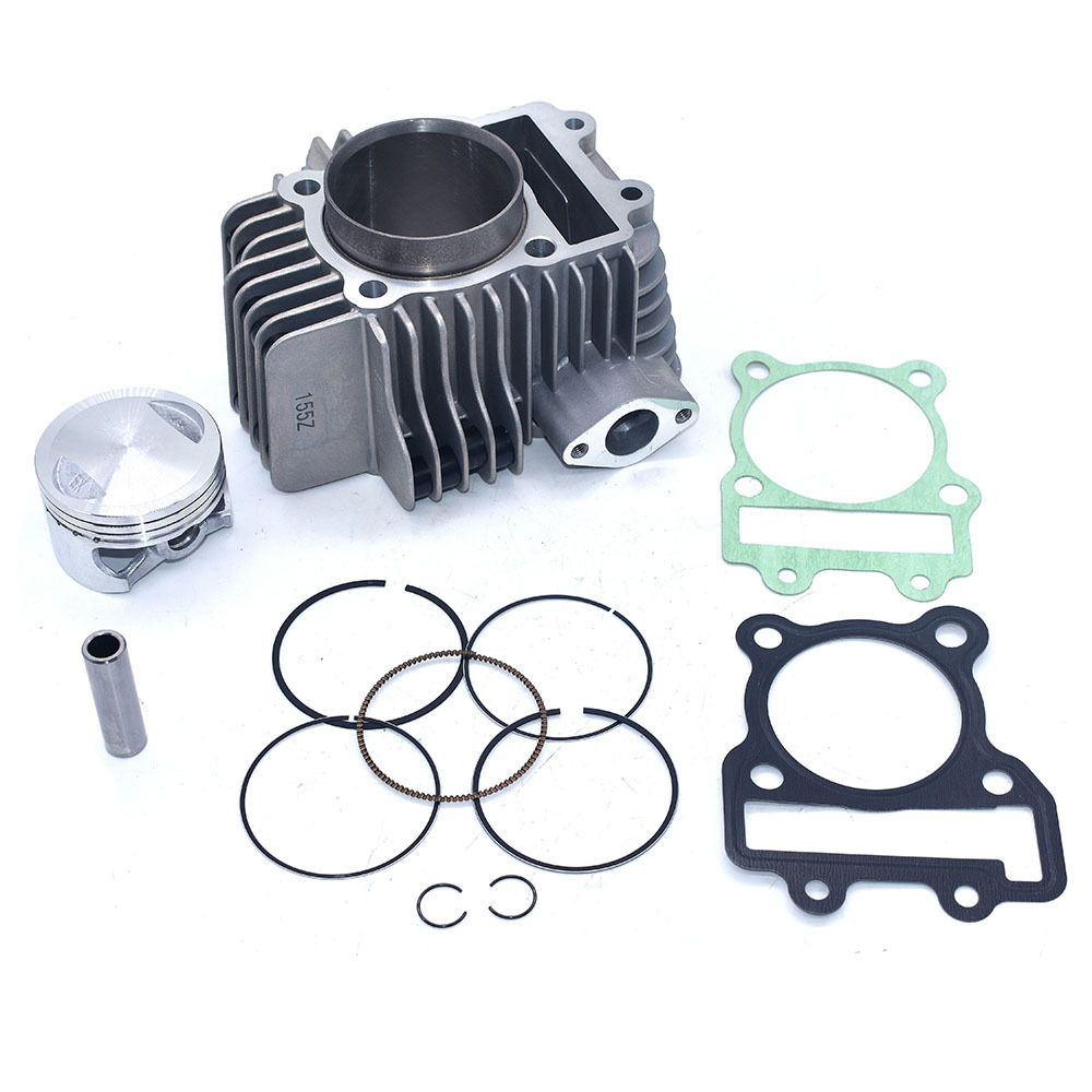 155z Engine Cylinder with 60mm piston kit cylinder head gasket for Zongshen Kayo 150 155 160cc Dirt Pit Bikes