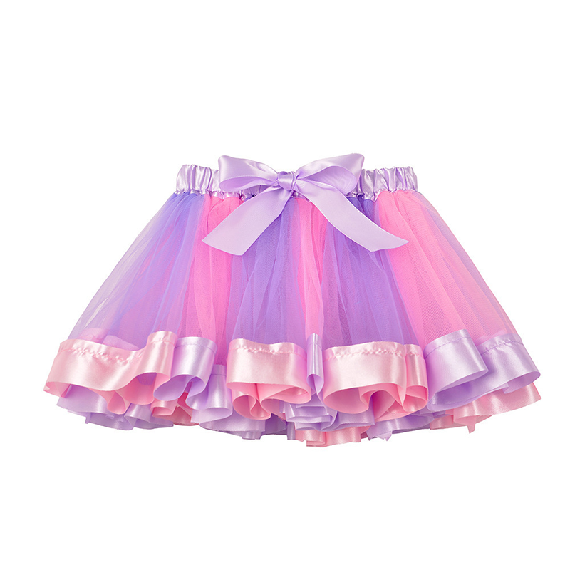 Children's Halloween Anime Costumes Rainbow Wings Tutu Mesh Dress Set with Butterfly Angel Wings for Girls