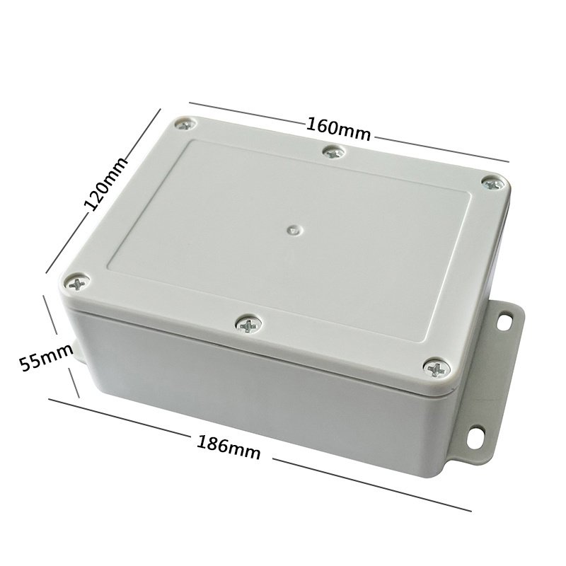 Factory Wall Mounted IP68 Flame Retardant Plastic Outdoor Waterproof Junction Box IOT Control Sensor Electronic PC Enclosure