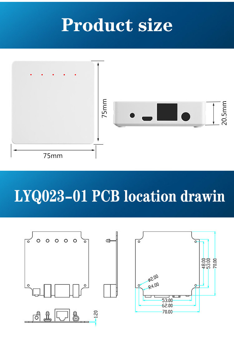 Wholesale AOLAISITE Supply Environmental Protection Plastic Router Case