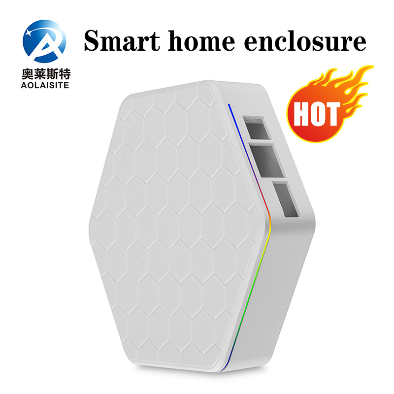 Hot Sale Smart Home Zigbee Gateway  Waterproof PC Project Function Box Plastic Electronic Enclosure For Network Switch Cabinet