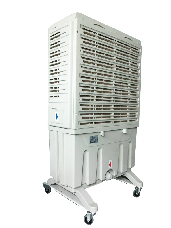 1200m3/h movable evaporator air coolers commercial swamp coolers