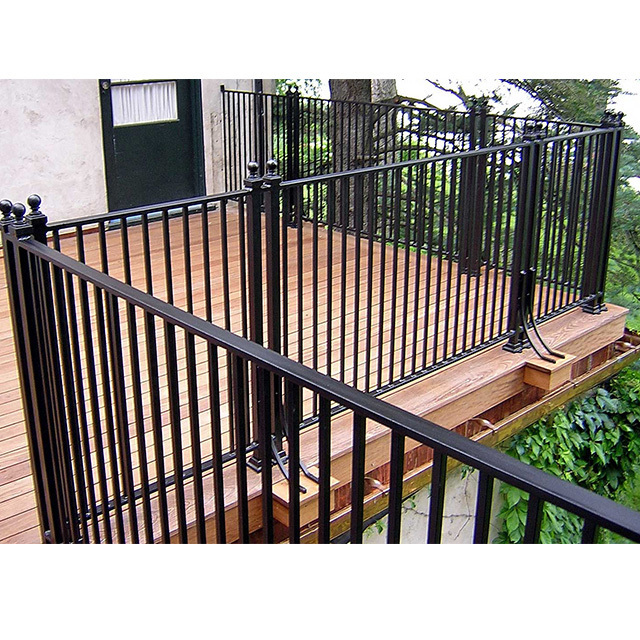 outside  aluminum handrail and balustrade factory wholesale