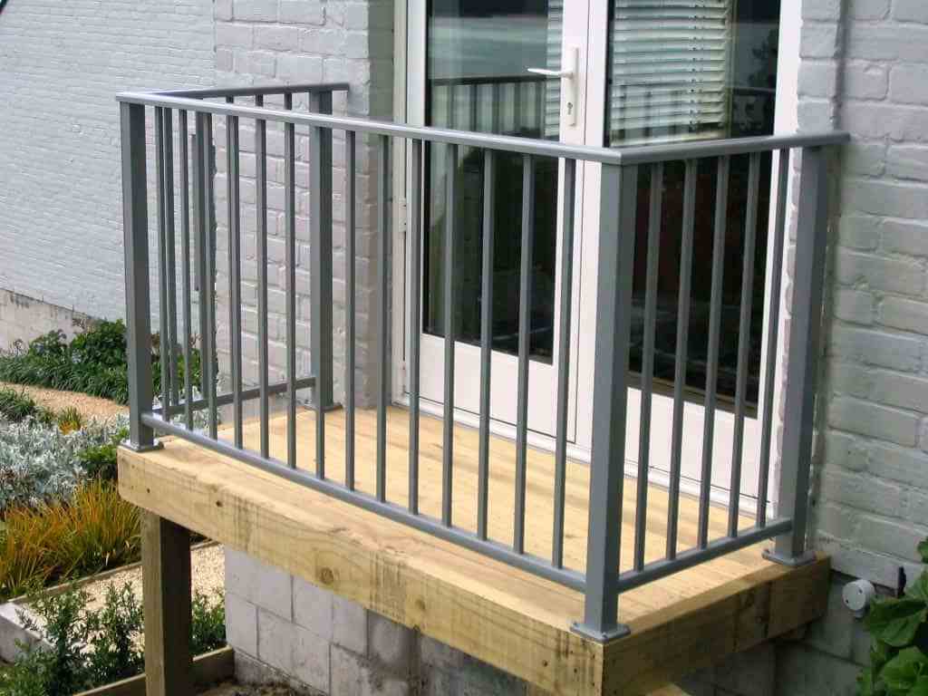 outside  aluminum handrail and balustrade factory wholesale