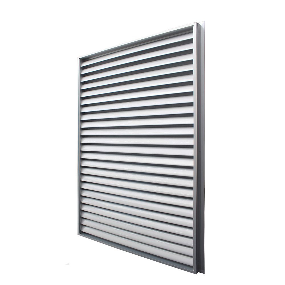 High quality outdoor aluminum alloy blade louver/shutter aluminum louver for ventilation and sun control